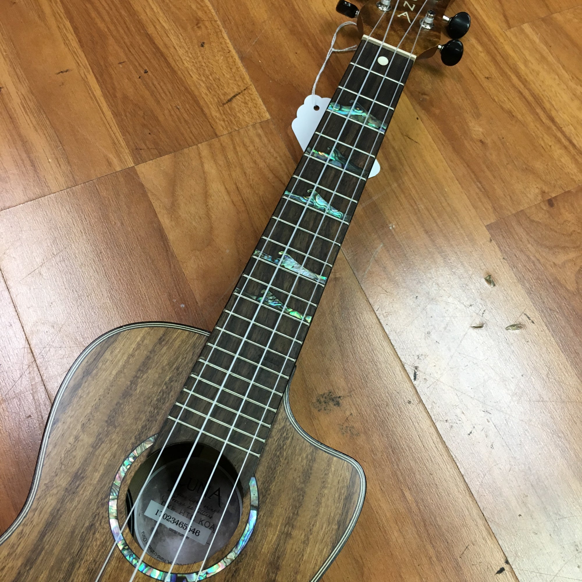 Luna HTC Koa Concert Ukulele