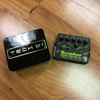 Tech 21 Sansamp Bass Driver DI Pedal w/ Box