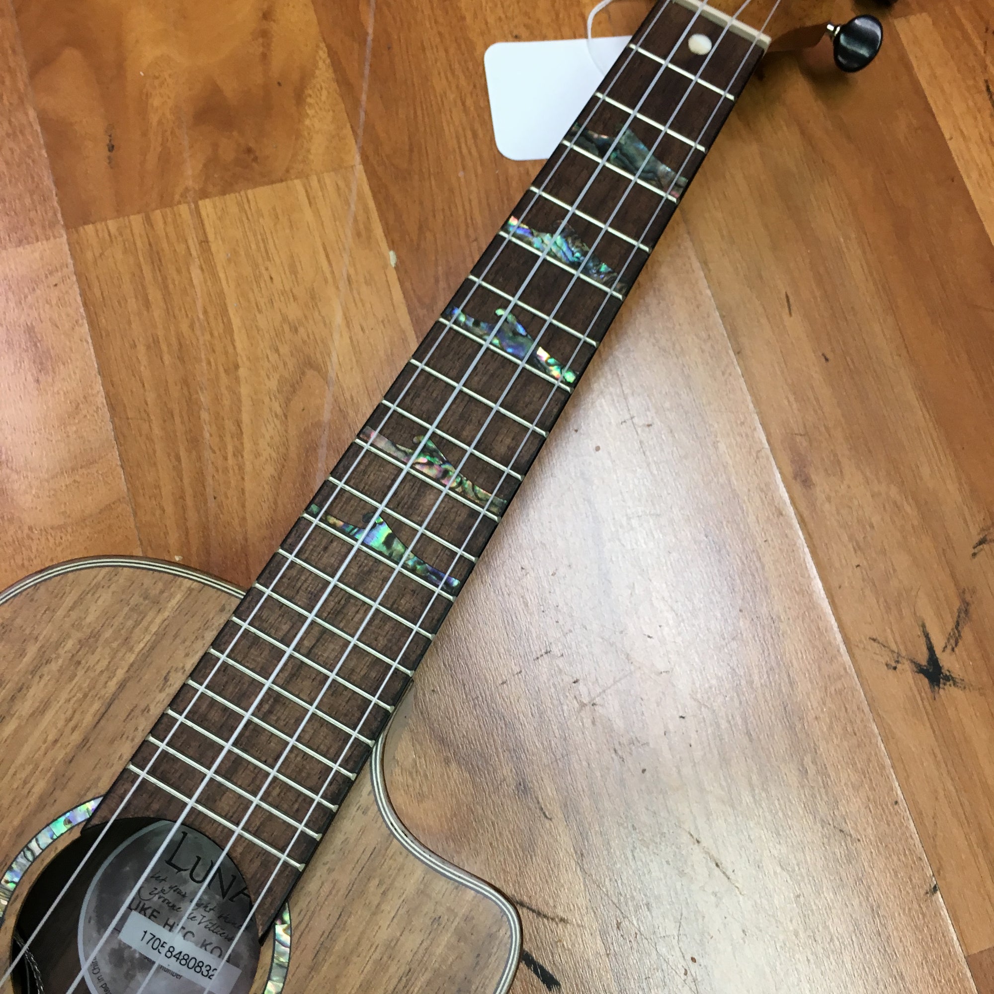 Luna HTC Koa Concert Ukulele