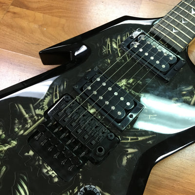 Dean Razorback Bio Mech Signed Vince Minogue w/Case