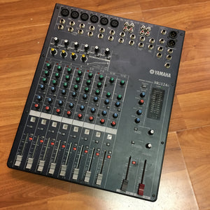 Yamaha MG124C Passive Mixer w. PS - Evolution Music Yamaha MG124C Passive Mixer w. PS - Evolution Music