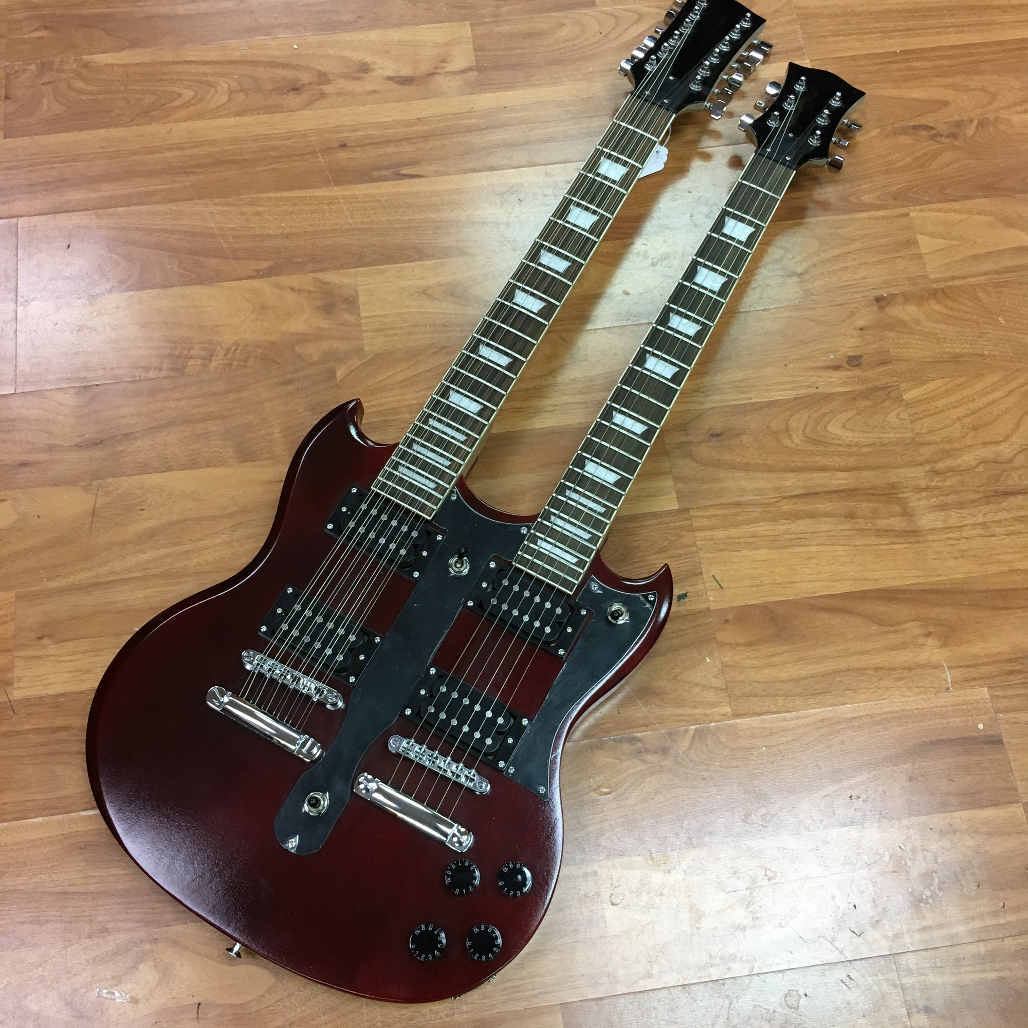 Double Neck Guitar 6/12 Unknown Make