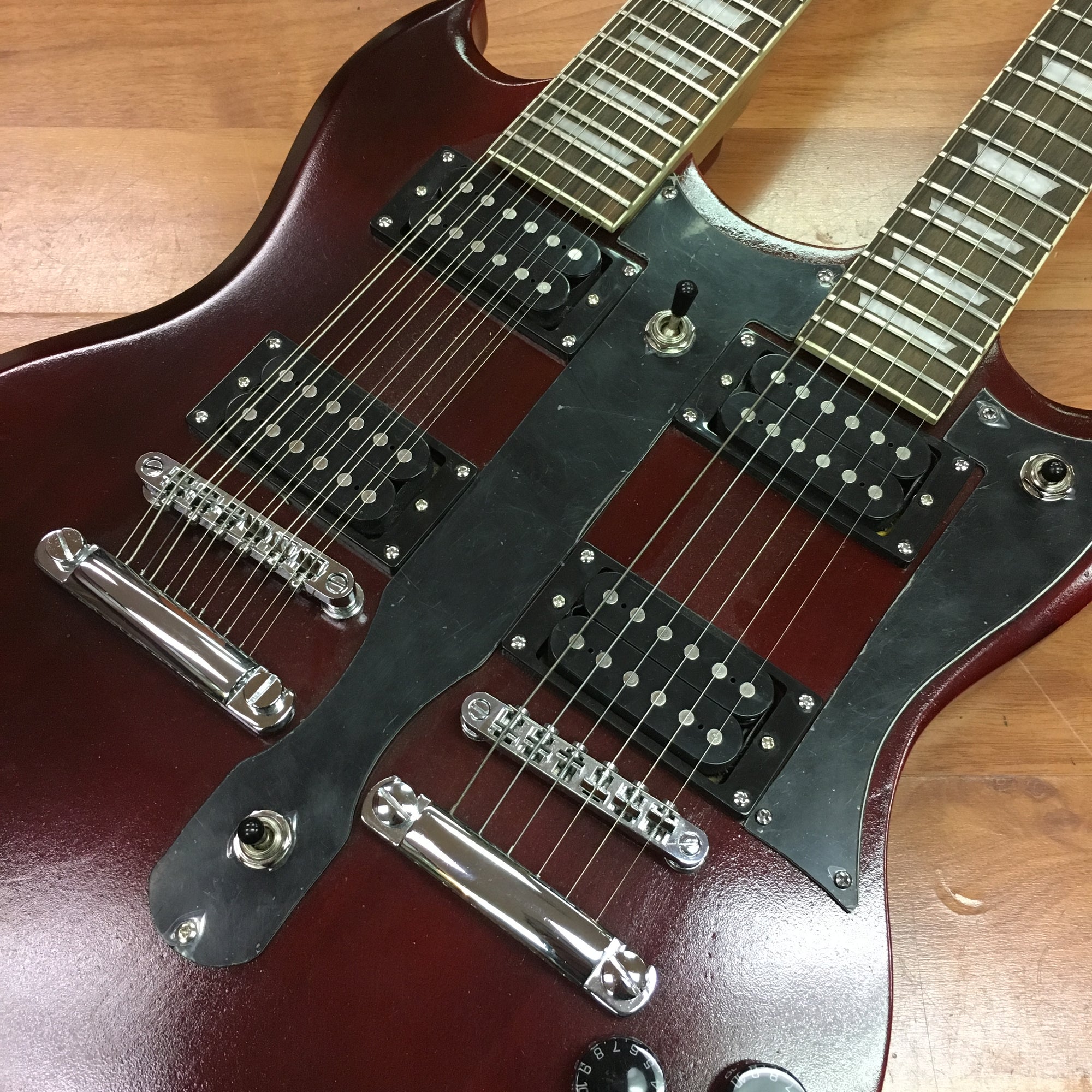 Double Neck Guitar 6/12 Unknown Make