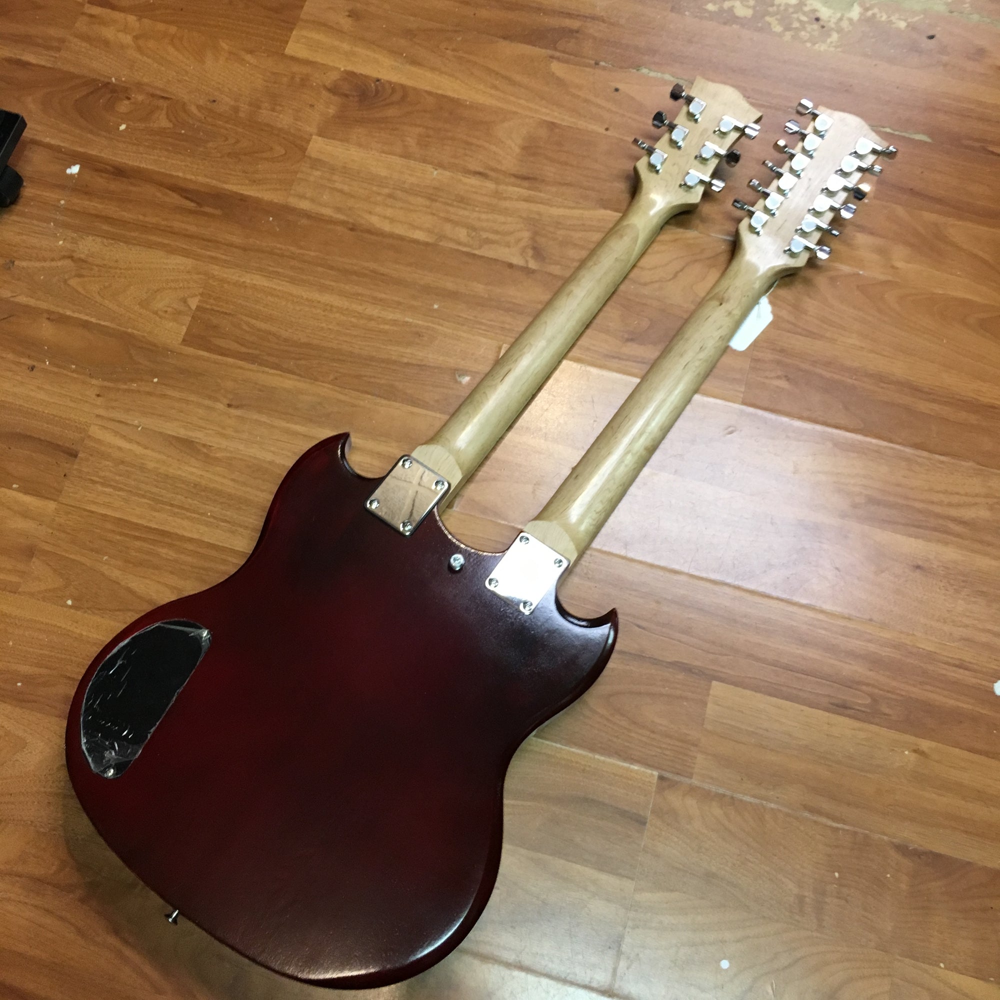 Double Neck Guitar 6/12 Unknown Make
