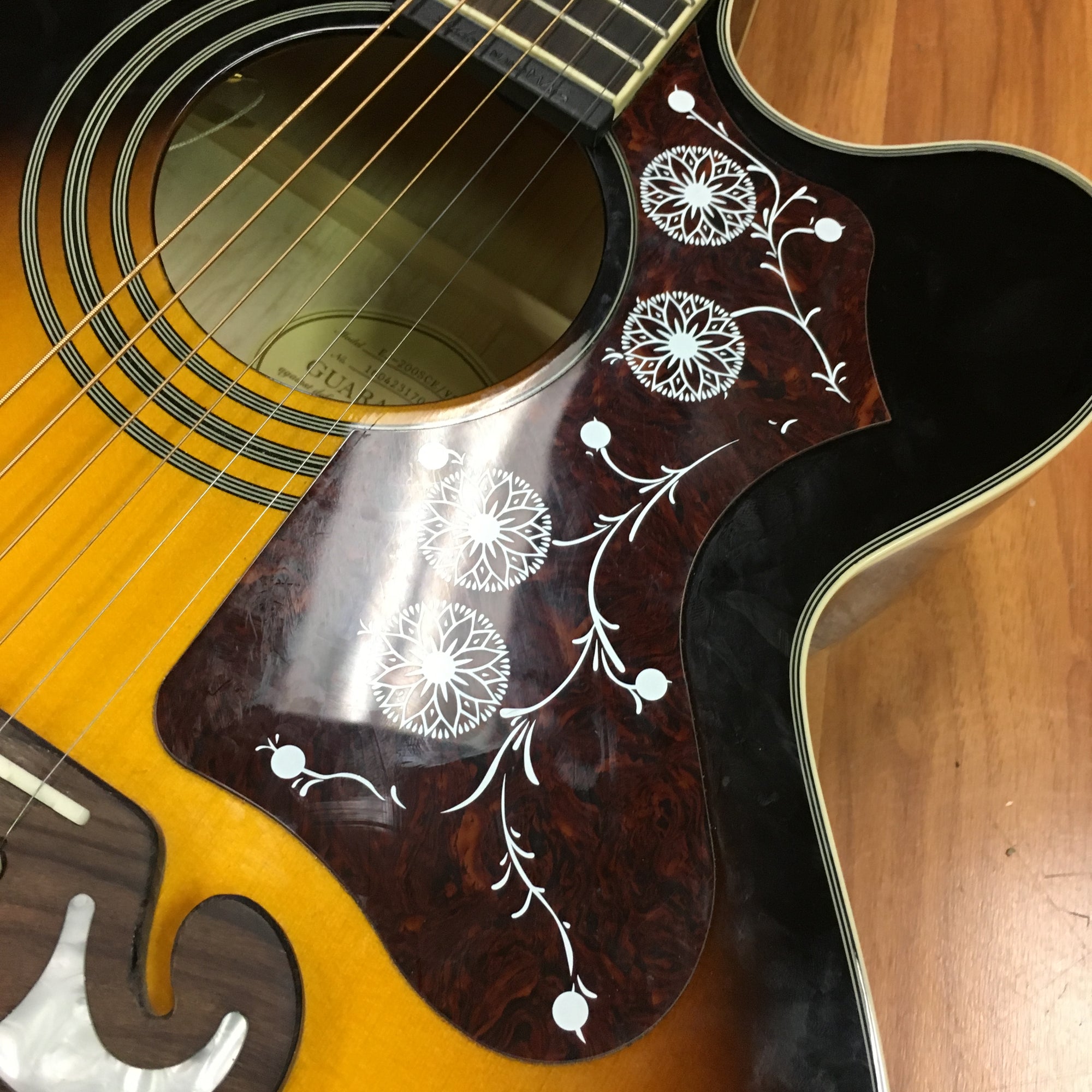 Epiphone EJ-200SCE Acoustic Electric Guitar w/ Case