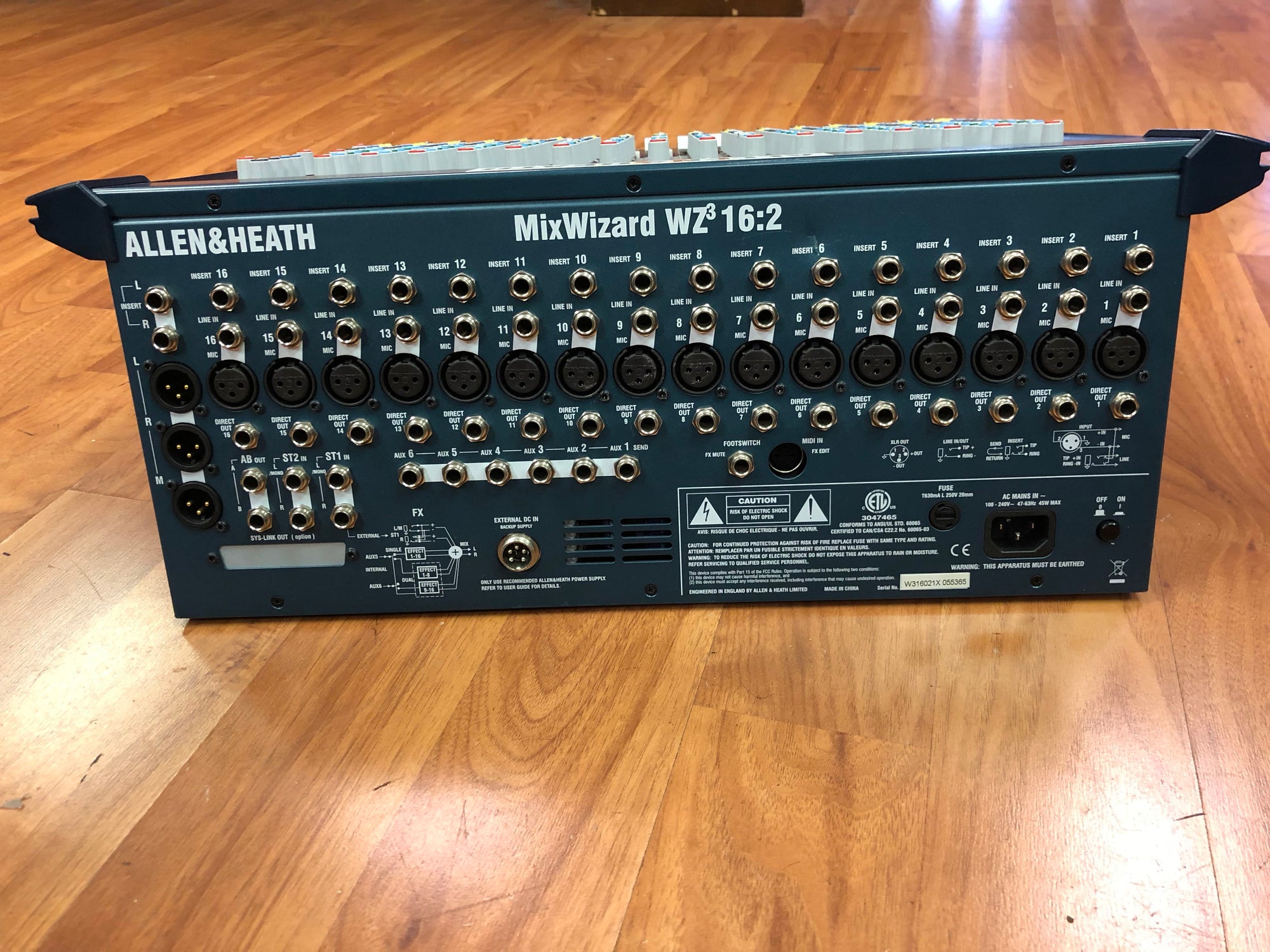 Allen & Heath MixWizard 3 162 Mixer Evolution Music
