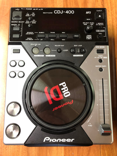 Pioneer CDJ-400 Digital CD Deck w/ MP3 Pair