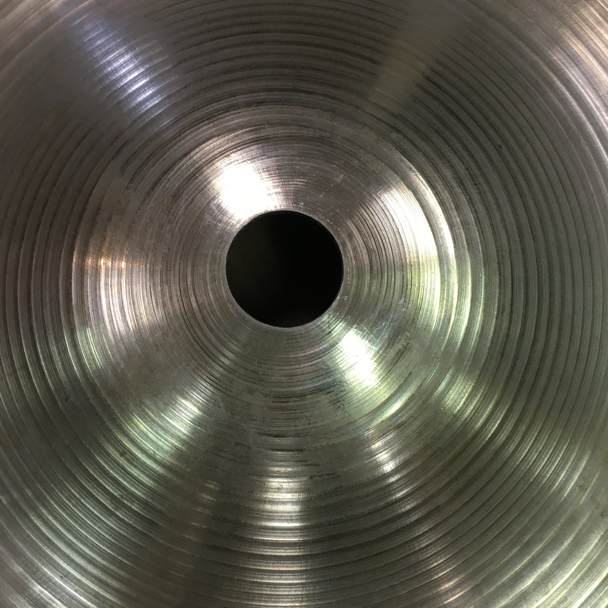 Zildjian 18" Crash, 70s with modified center hole