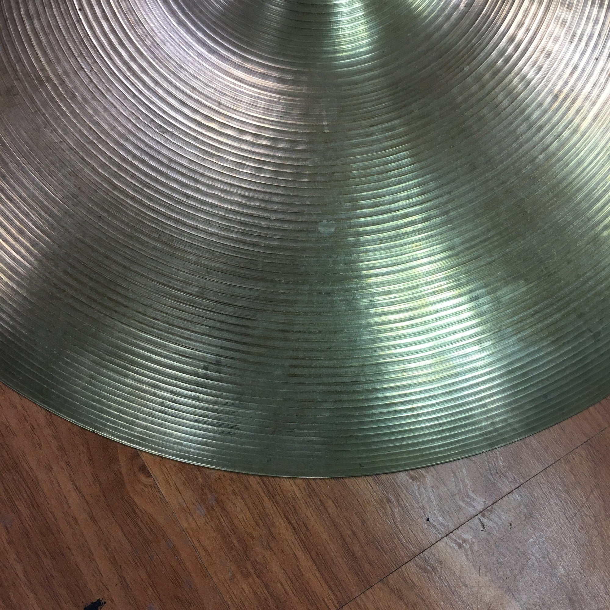 Zildjian 18" Crash, 70s with modified center hole