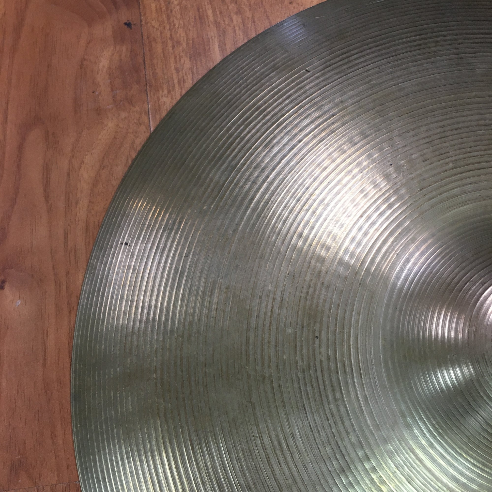 Zildjian 18" Crash, 70s with modified center hole