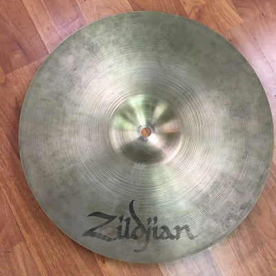 Zildjian 18" Crash, 70s with modified center hole
