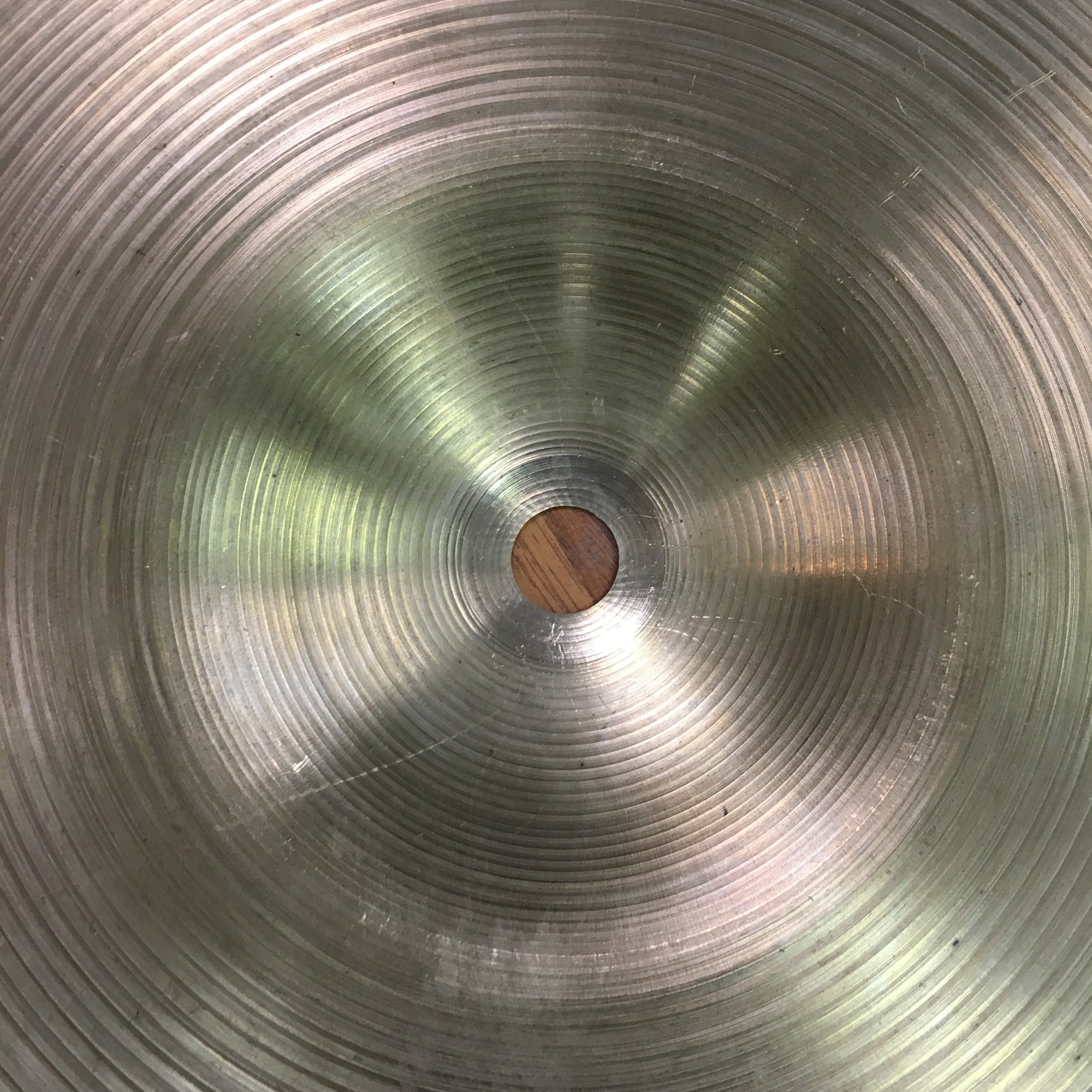 Zildjian 18" Crash, 70s with modified center hole
