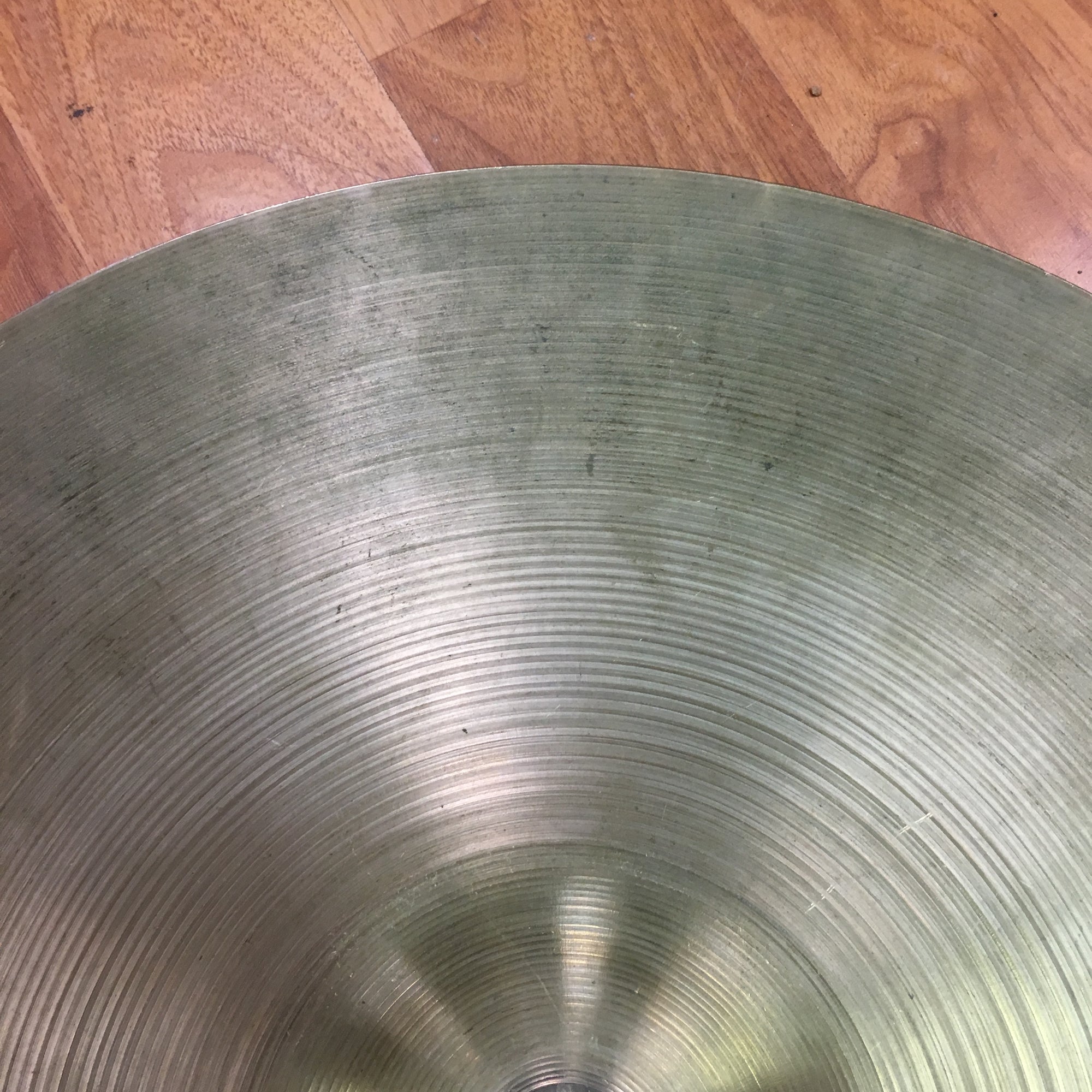 Zildjian 18" Crash, 70s with modified center hole