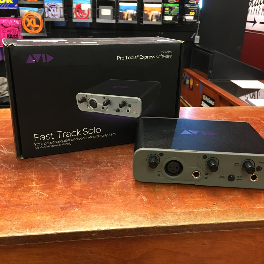 Avid Fast Track Solo USB Interface w/ Box
