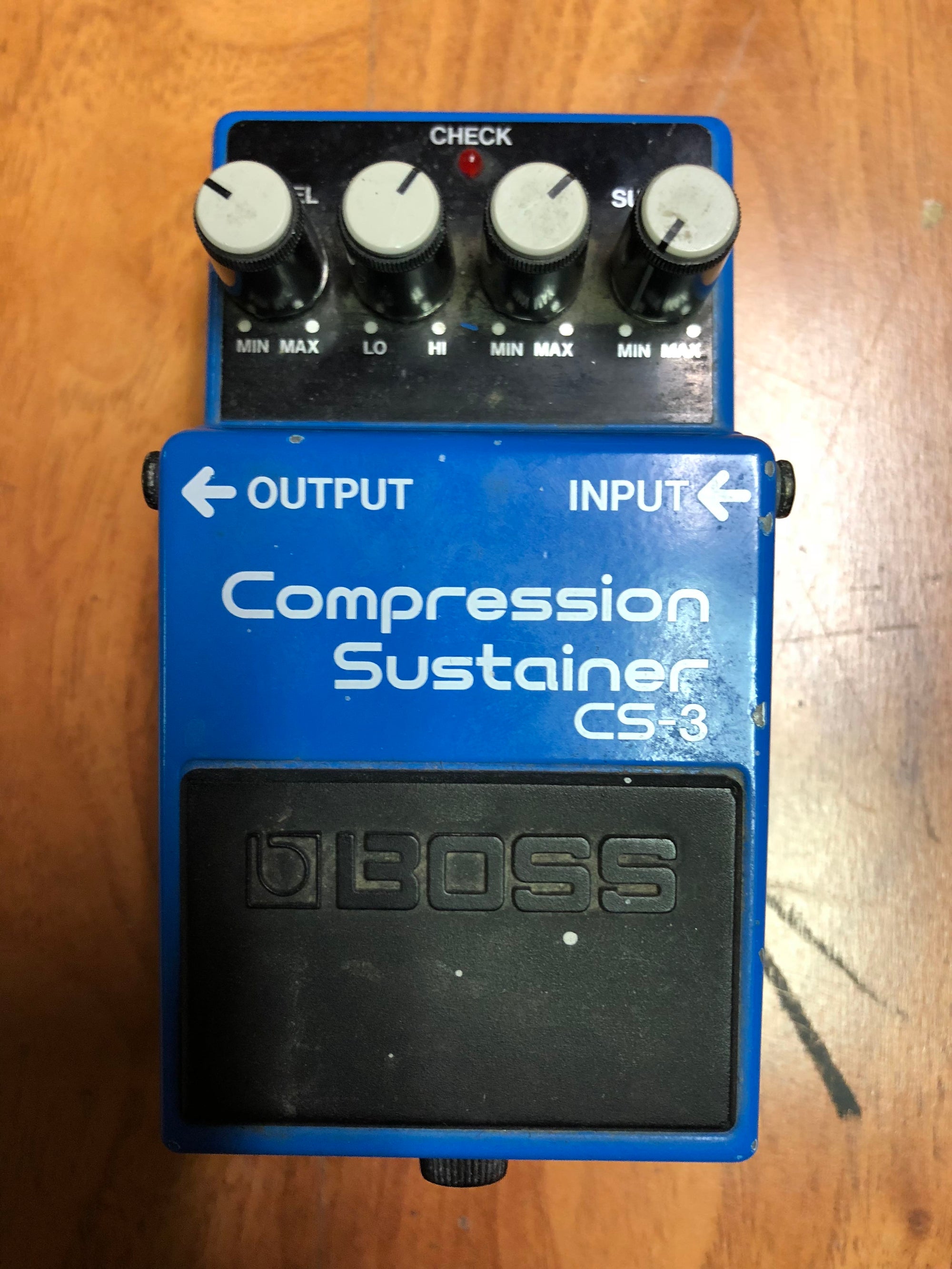 Boss CS-3 Compression Sustainer MIJ Black Label 1986