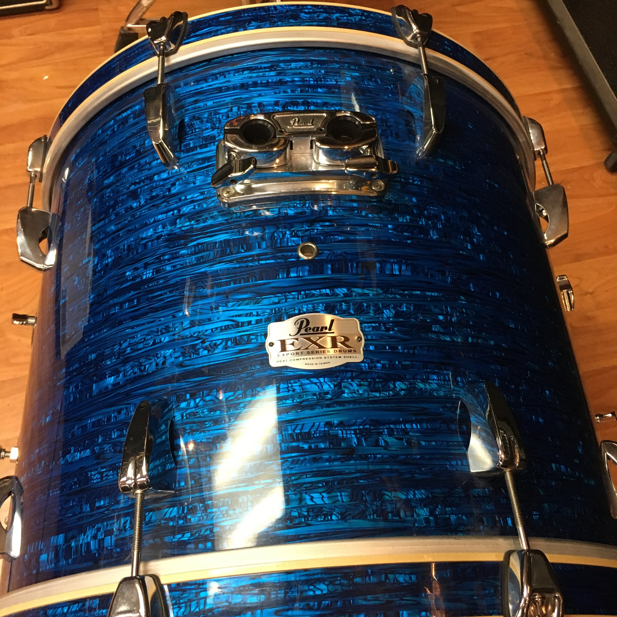 Pearl 22" x 18" EXR Export Bass Drum, Blue Strata