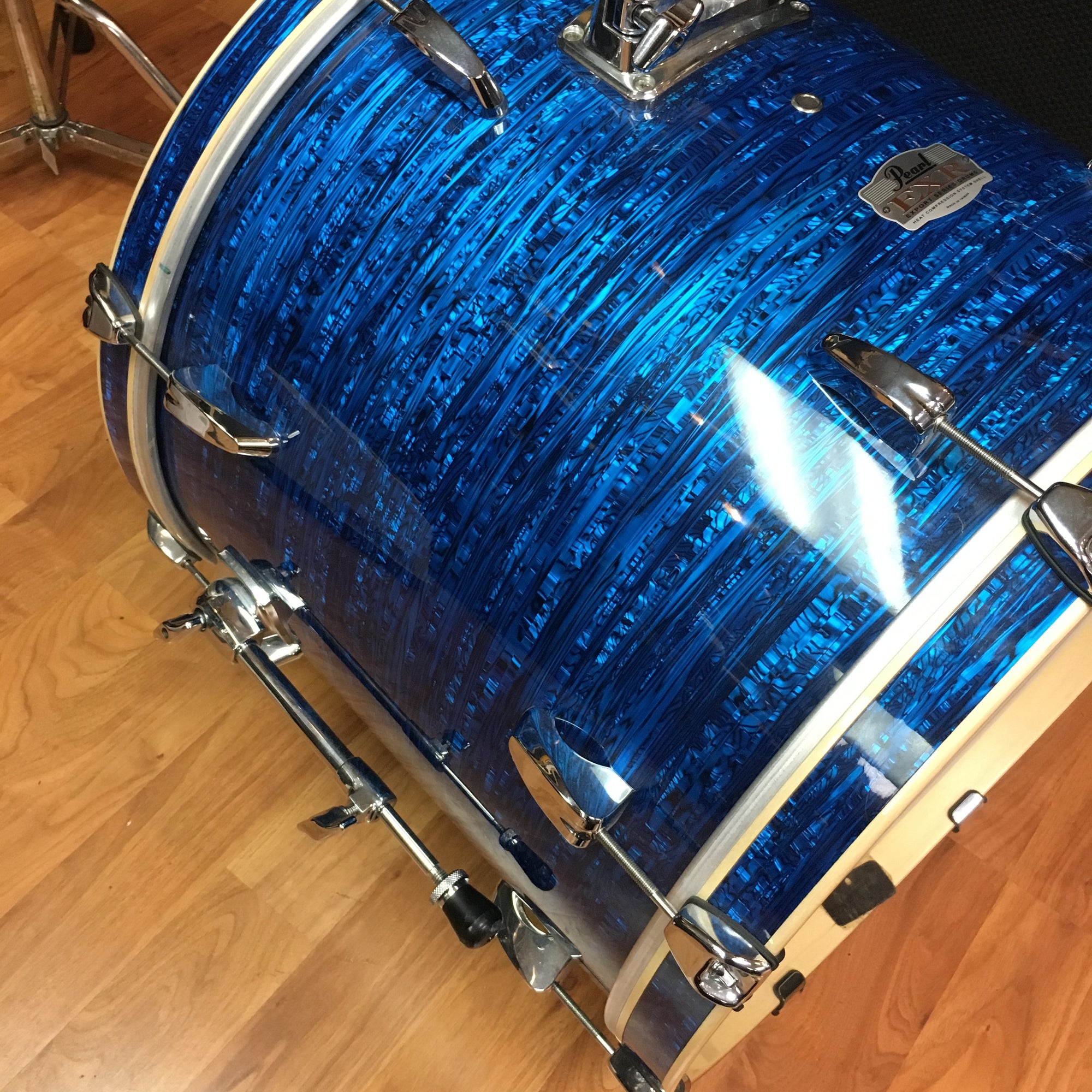 Pearl 22" x 18" EXR Export Bass Drum, Blue Strata