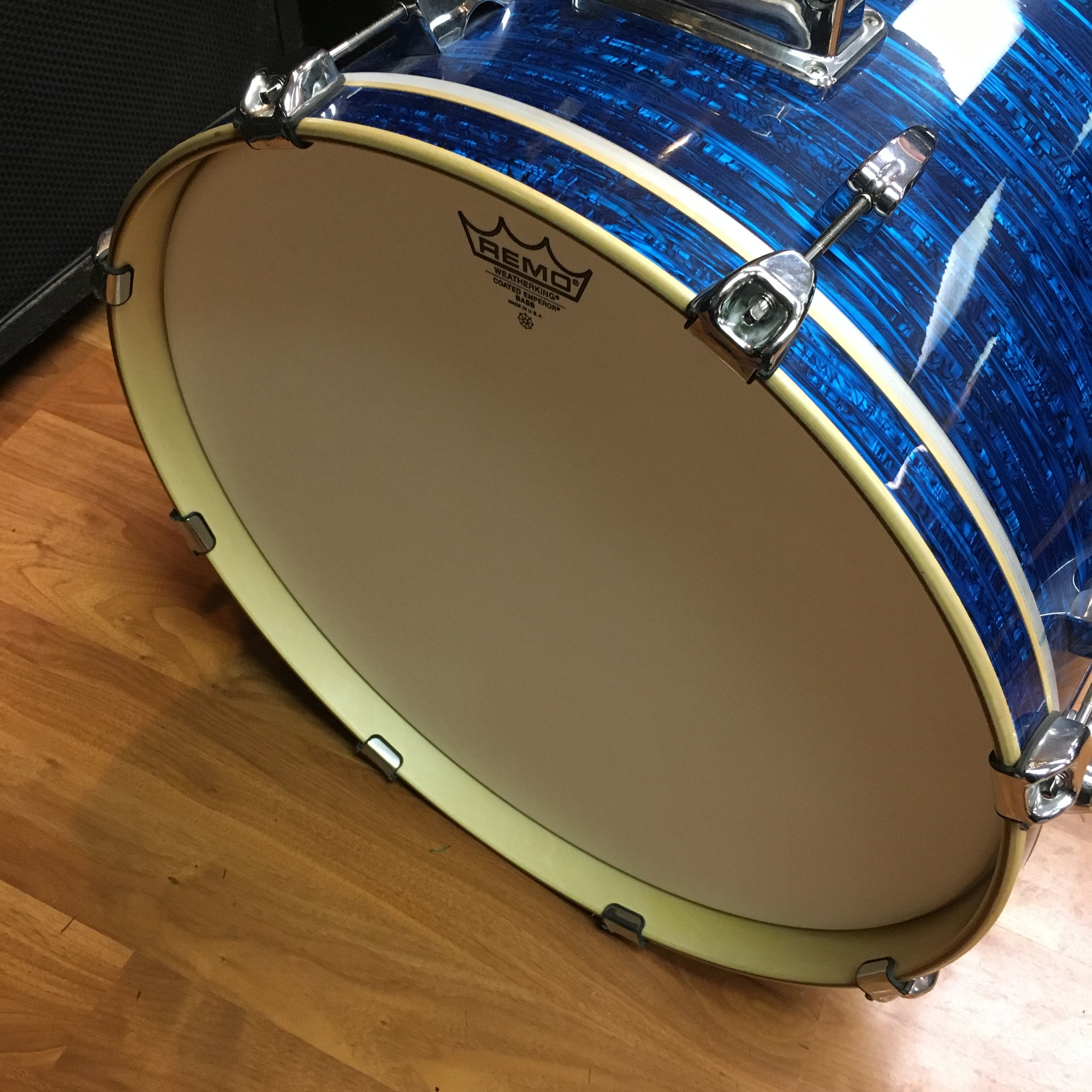 Pearl 22" x 18" EXR Export Bass Drum, Blue Strata