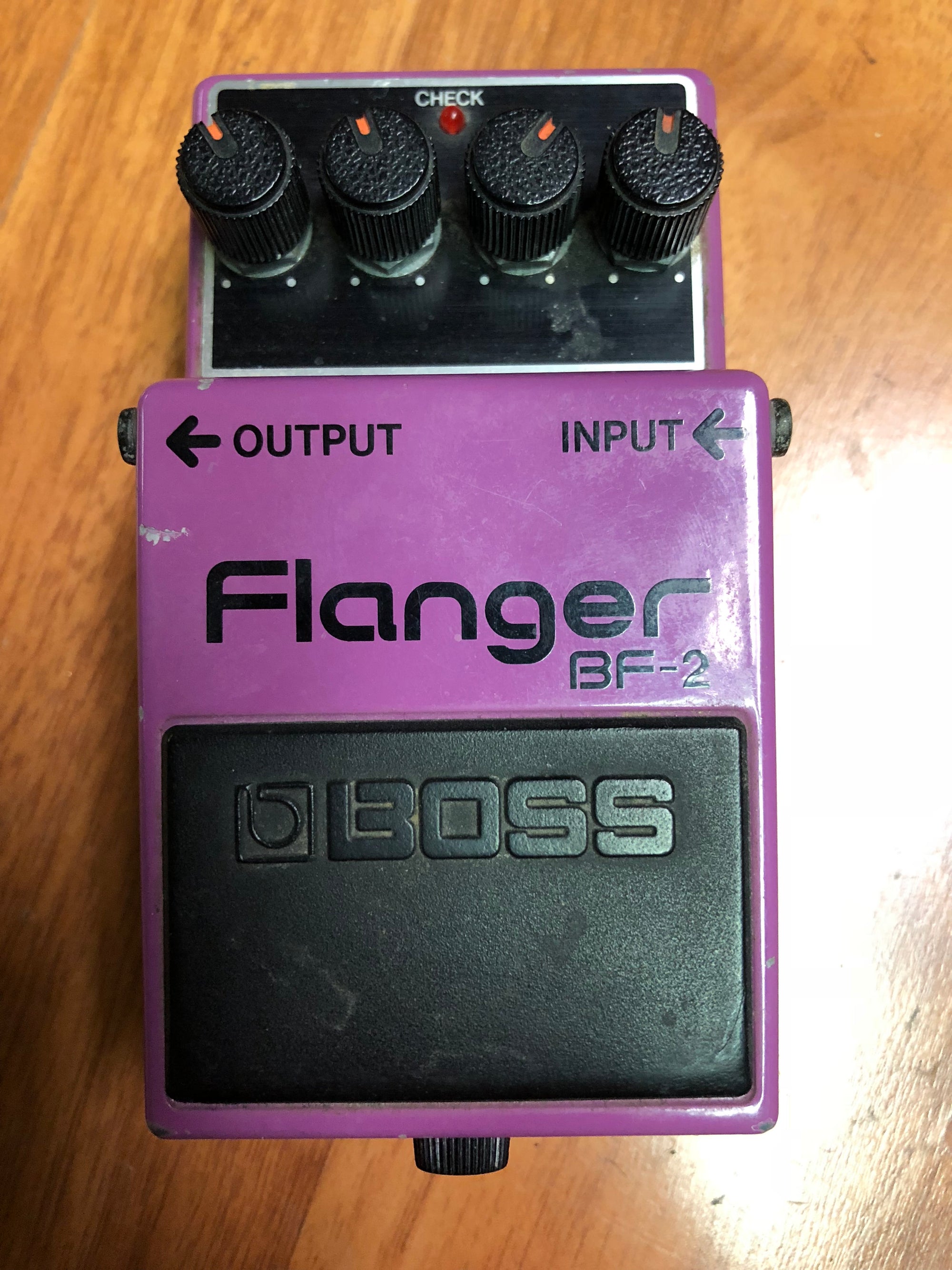 Boss BF-2 Flanger MIJ Green Label 1986 - Evolution Music