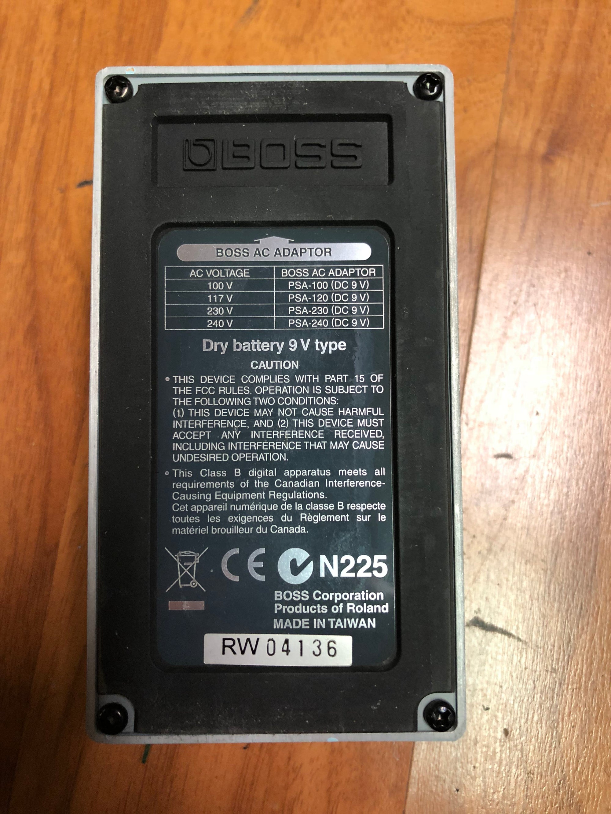 Boss CE-5 Chorus Ensemble Pedal
