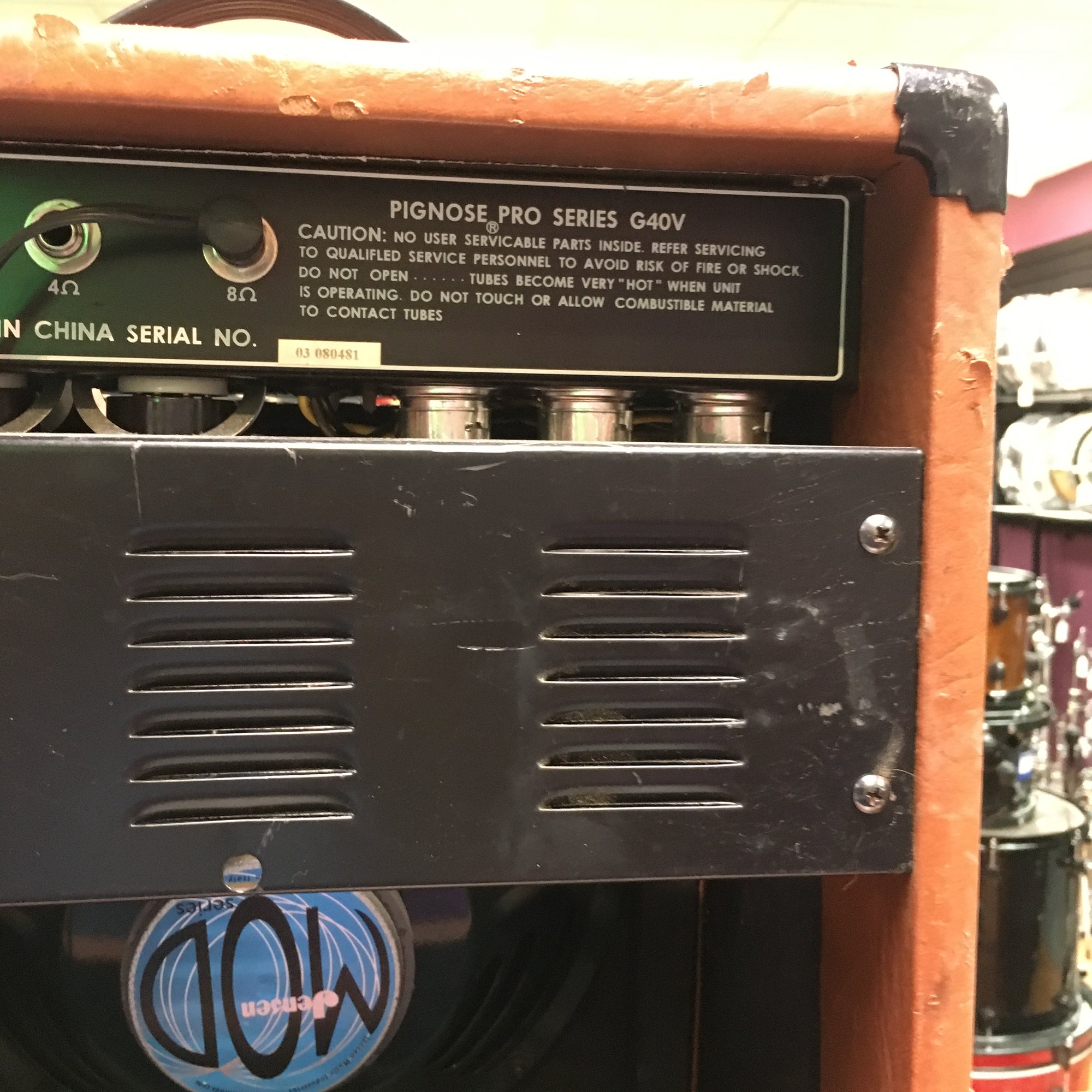 Pignose G40V Tube Combo Jensen Mod Speaker