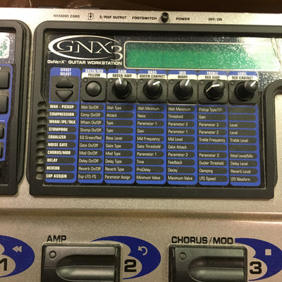 Digitech GNX3 MultiFX w/ PS & Box