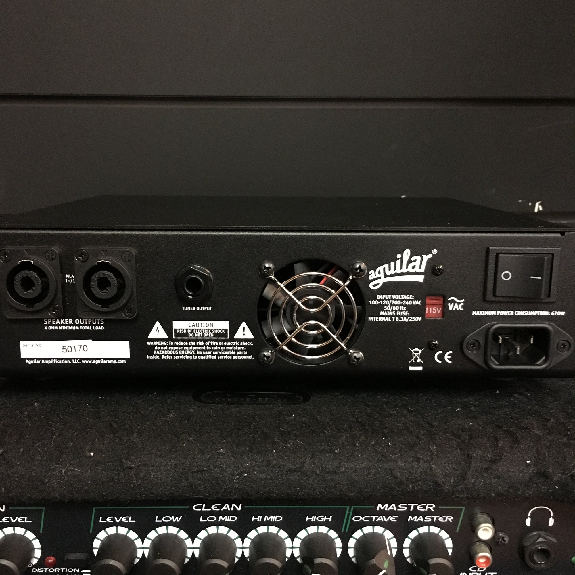 Aguilar Tone Hammer 500 Bass Head