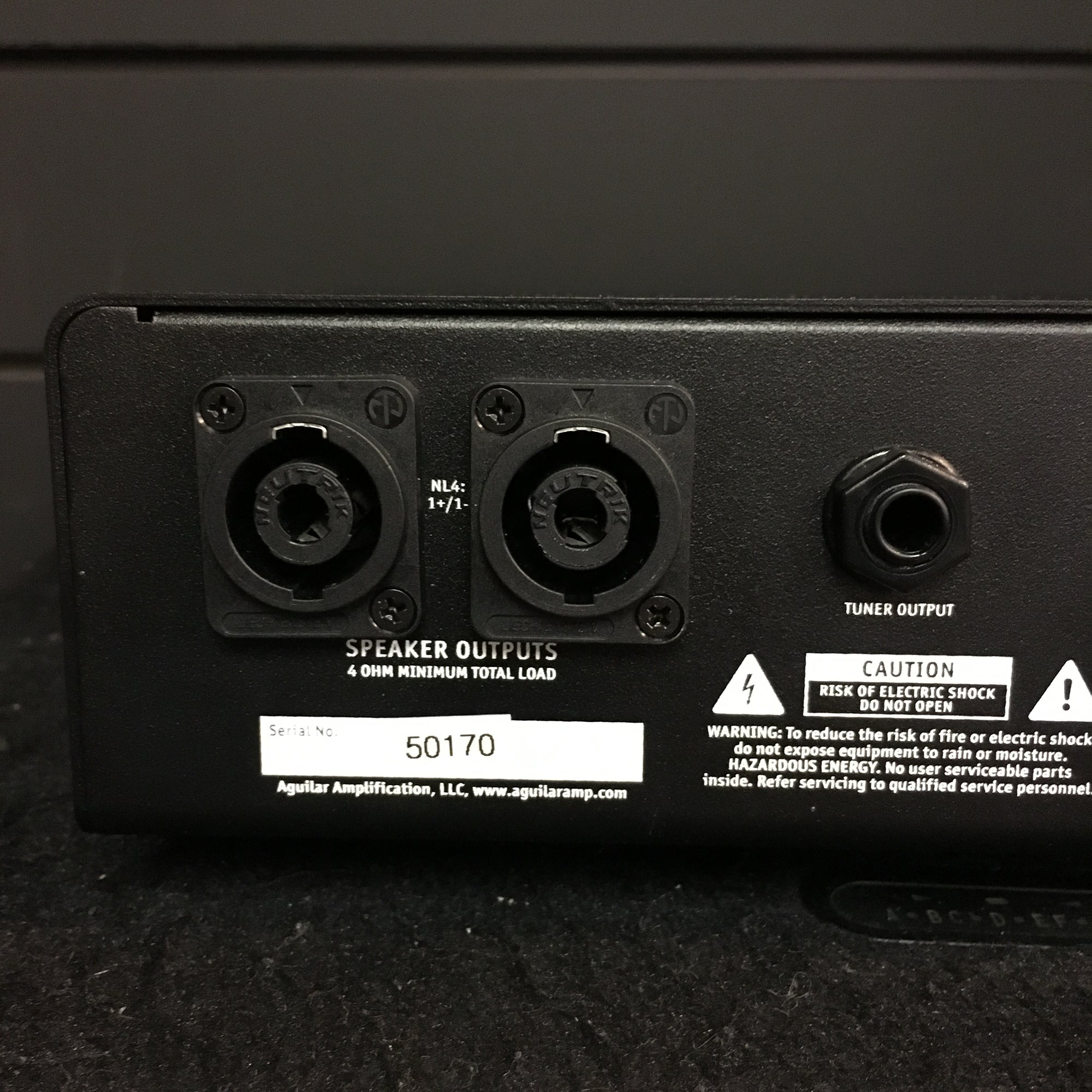 Aguilar Tone Hammer 500 Bass Head