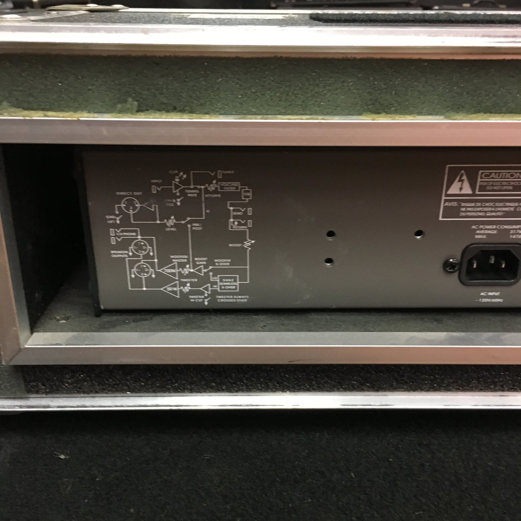 Gallien-Kruger 1001RB Bass Head w/ Flight Case