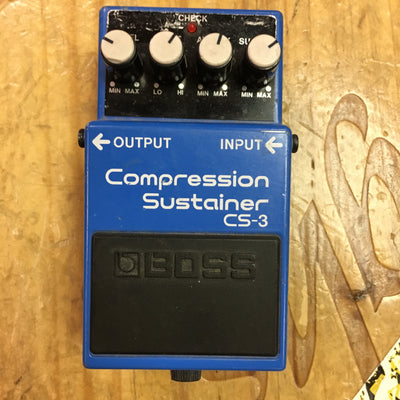 Boss CS-3 Compressor Modded