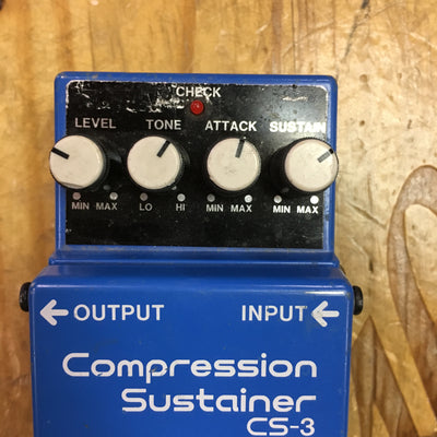 Boss CS-3 Compressor Modded