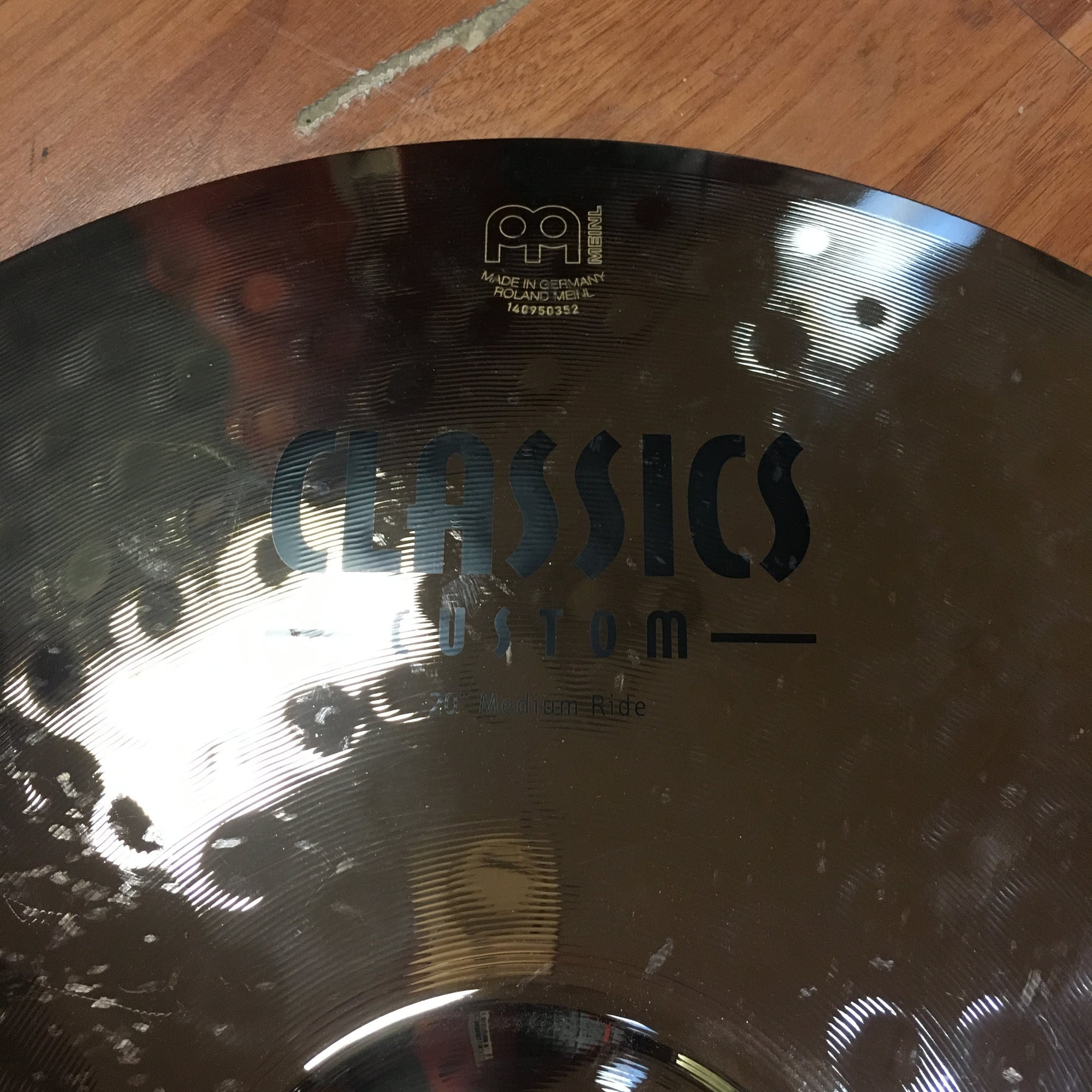 Meinl 20" Classic Custom Medium Ride Cymbal