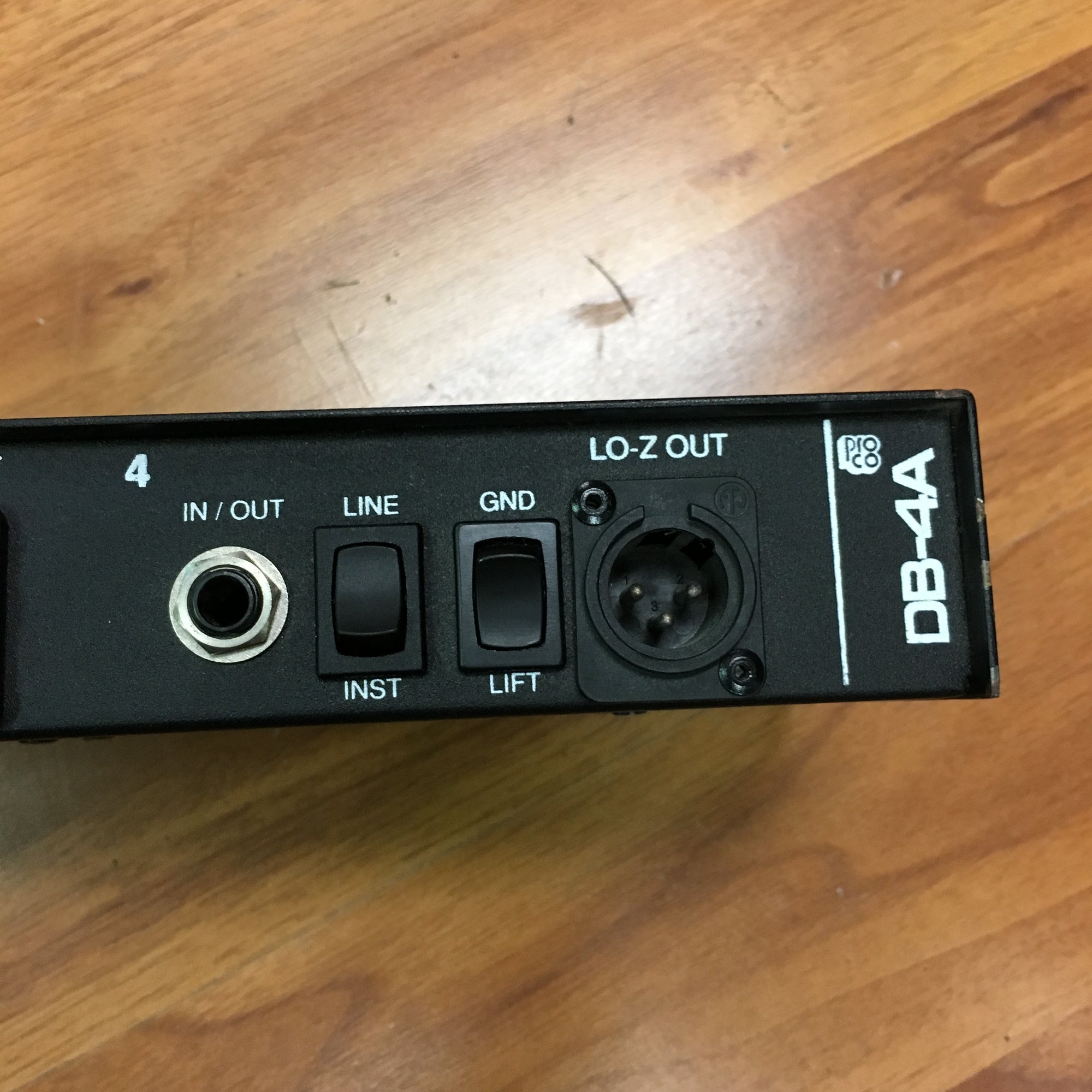ProCO DB4A 4 Channel Direct Box