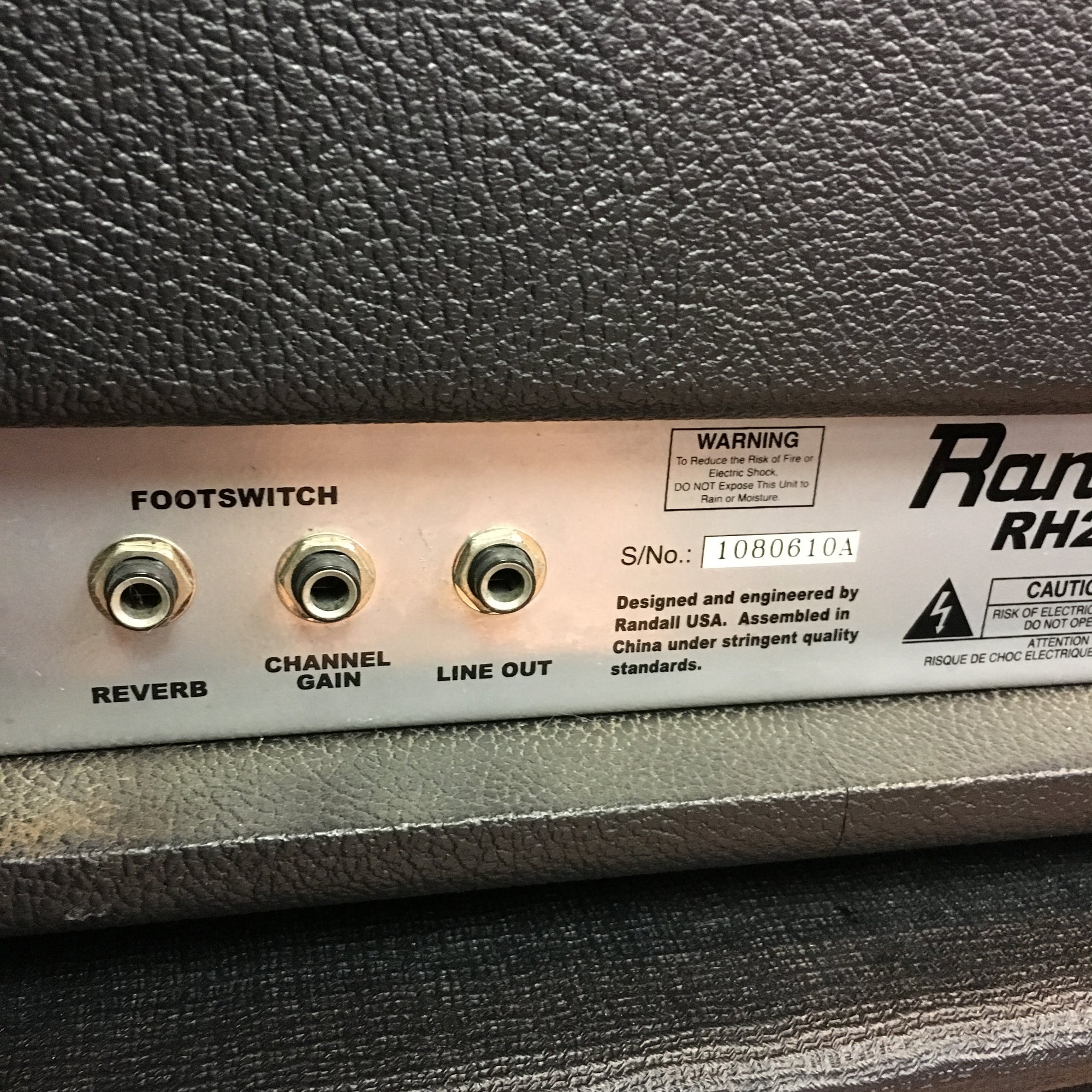 Randall RH200 Guitar Amplifier Head