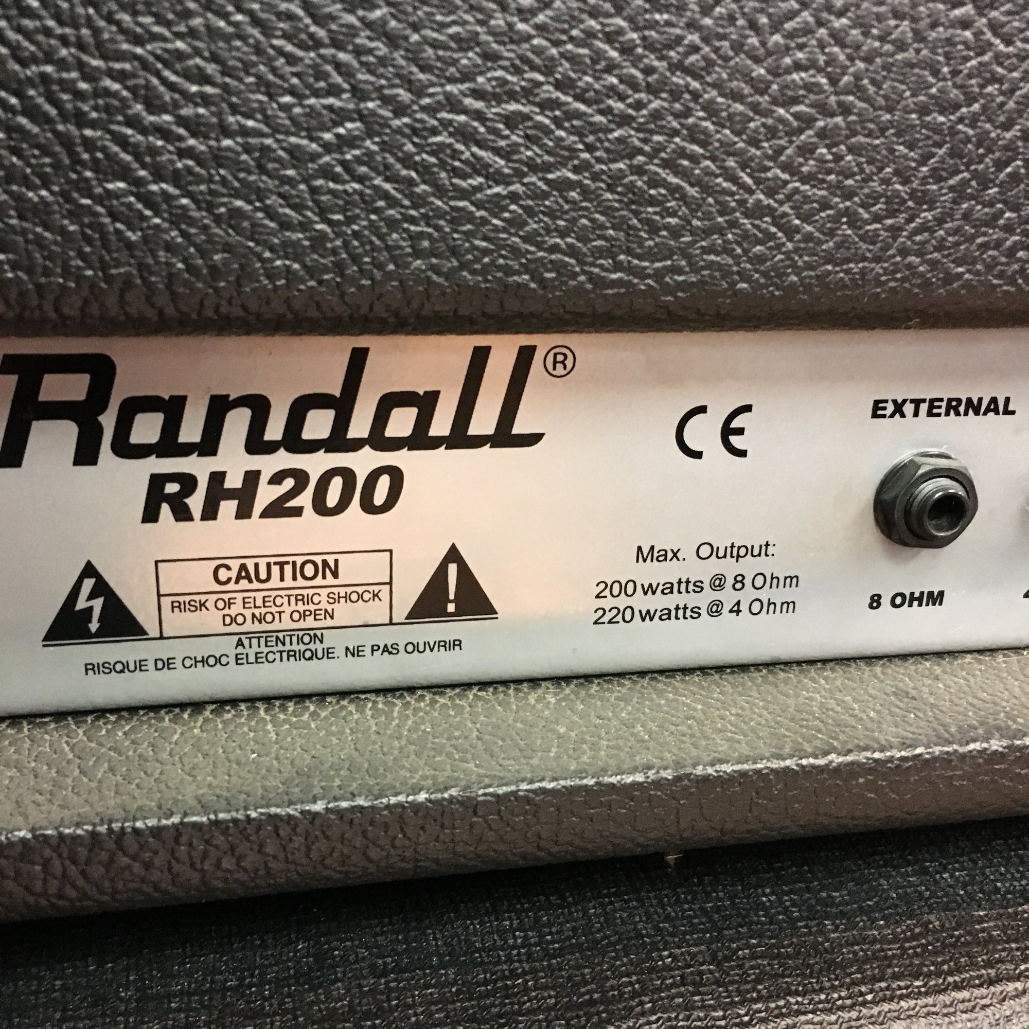 Randall RH200 Guitar Amplifier Head