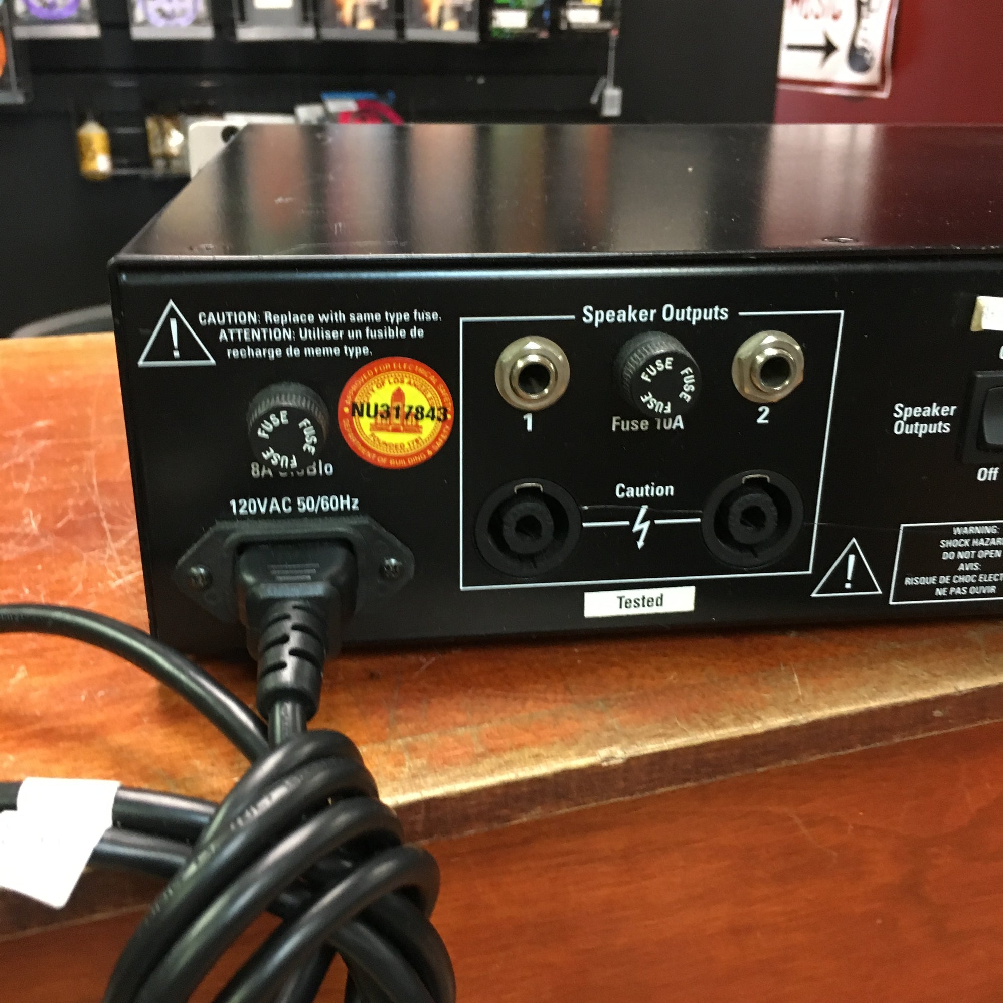 SWR 550X Bass Head w, Footswitch