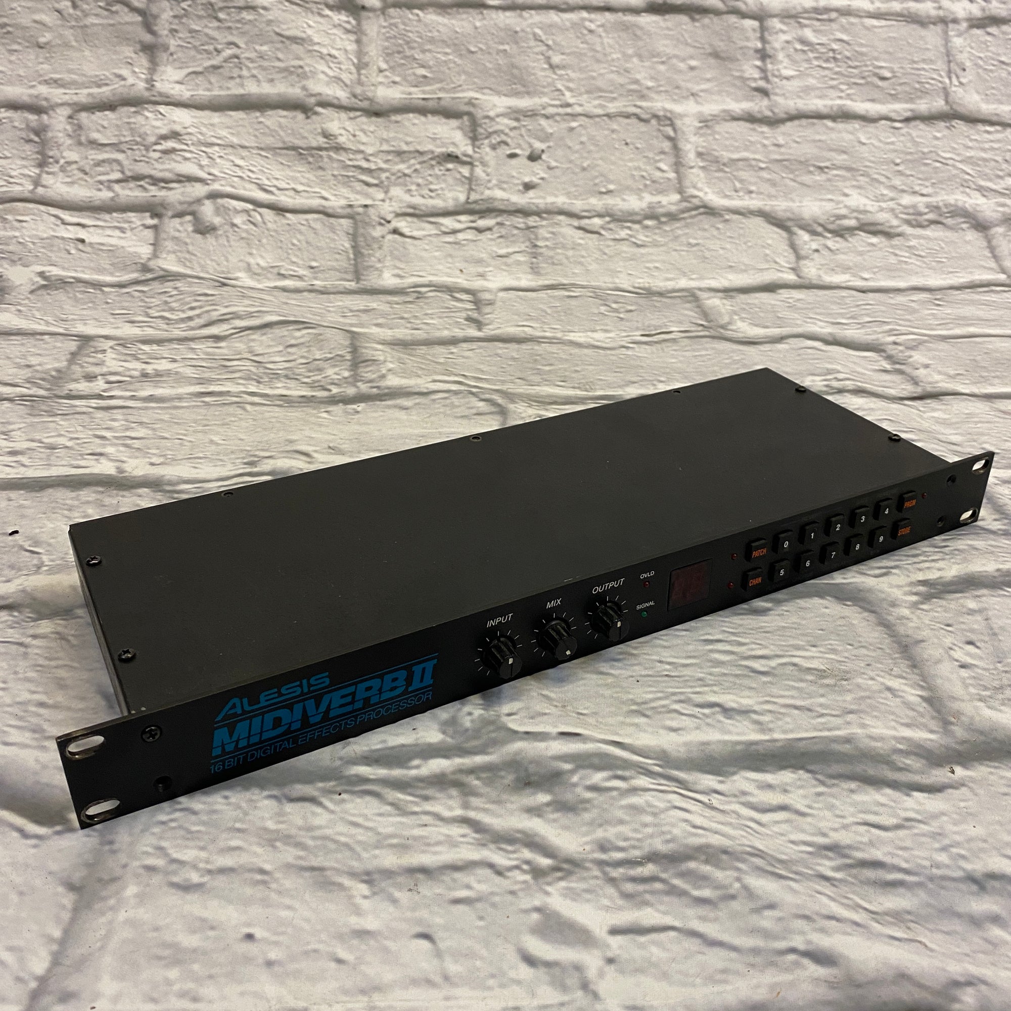 Alesis Midiverb II 16 Bit Digital Effects Processor Rack Unit
