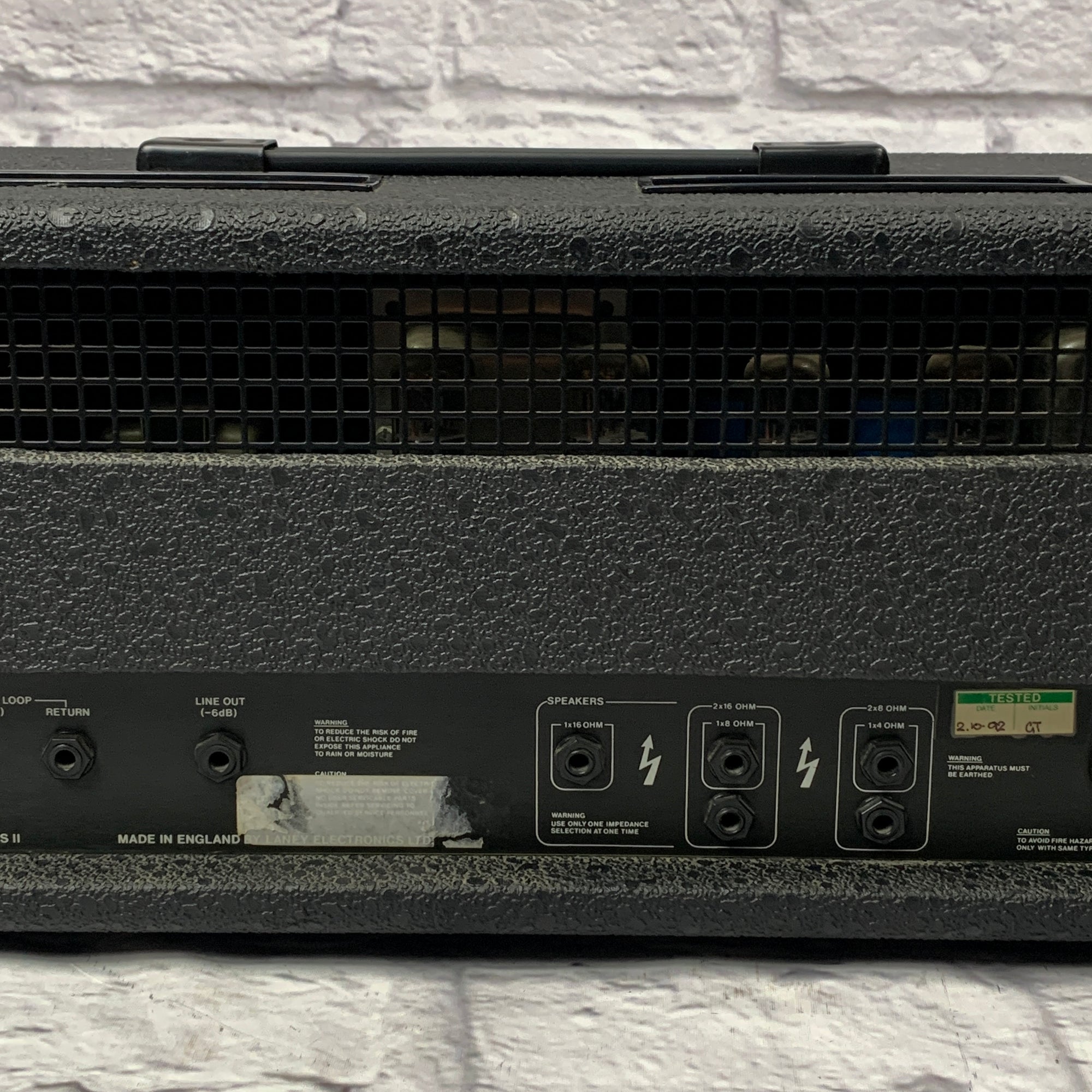 Laney AOR100 Series II Guitar Head