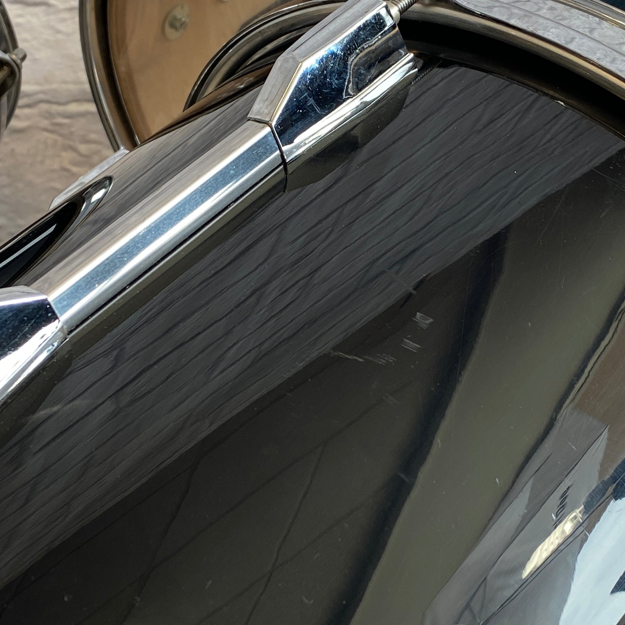 1990s Pearl Export Series 7pc Drum Kit Black