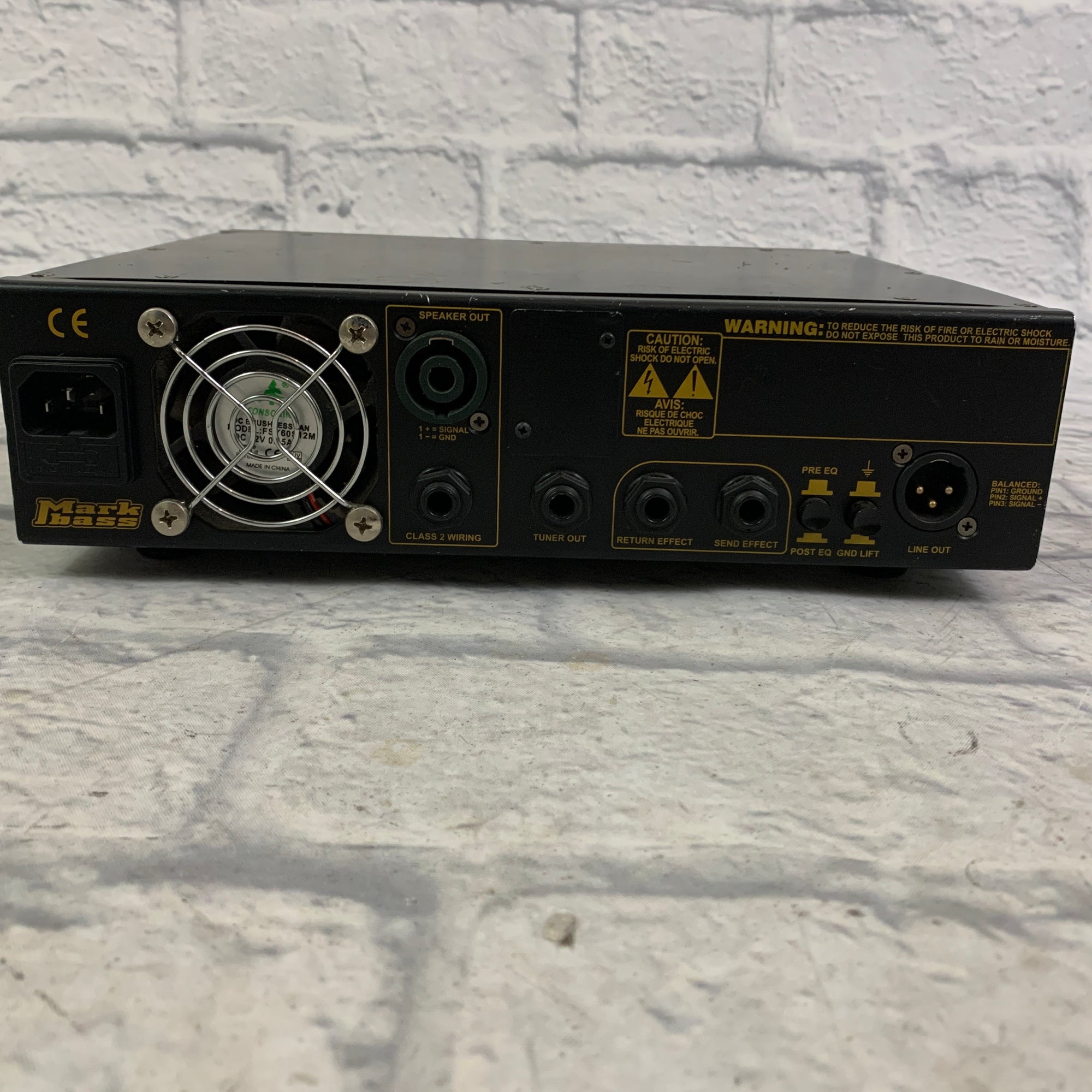 MarkBass Little Mark Tube 800 Bass Head AS IS