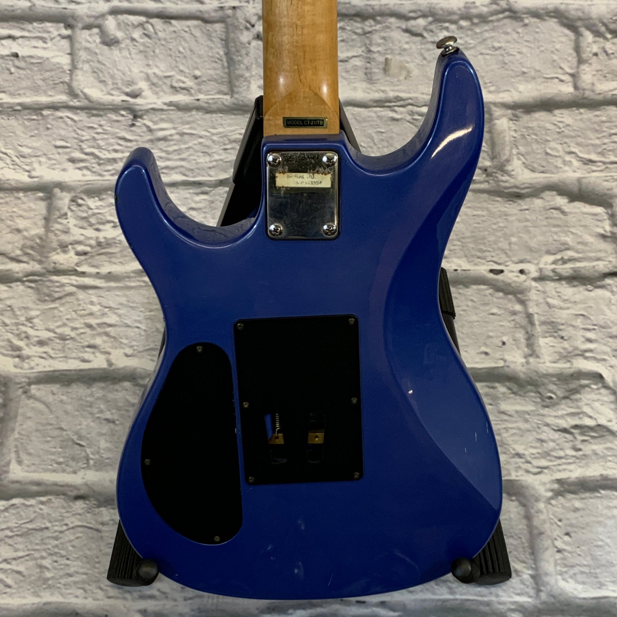 Hamer CT-21/TB HSS Electric Guitar Blue - Evolution Music