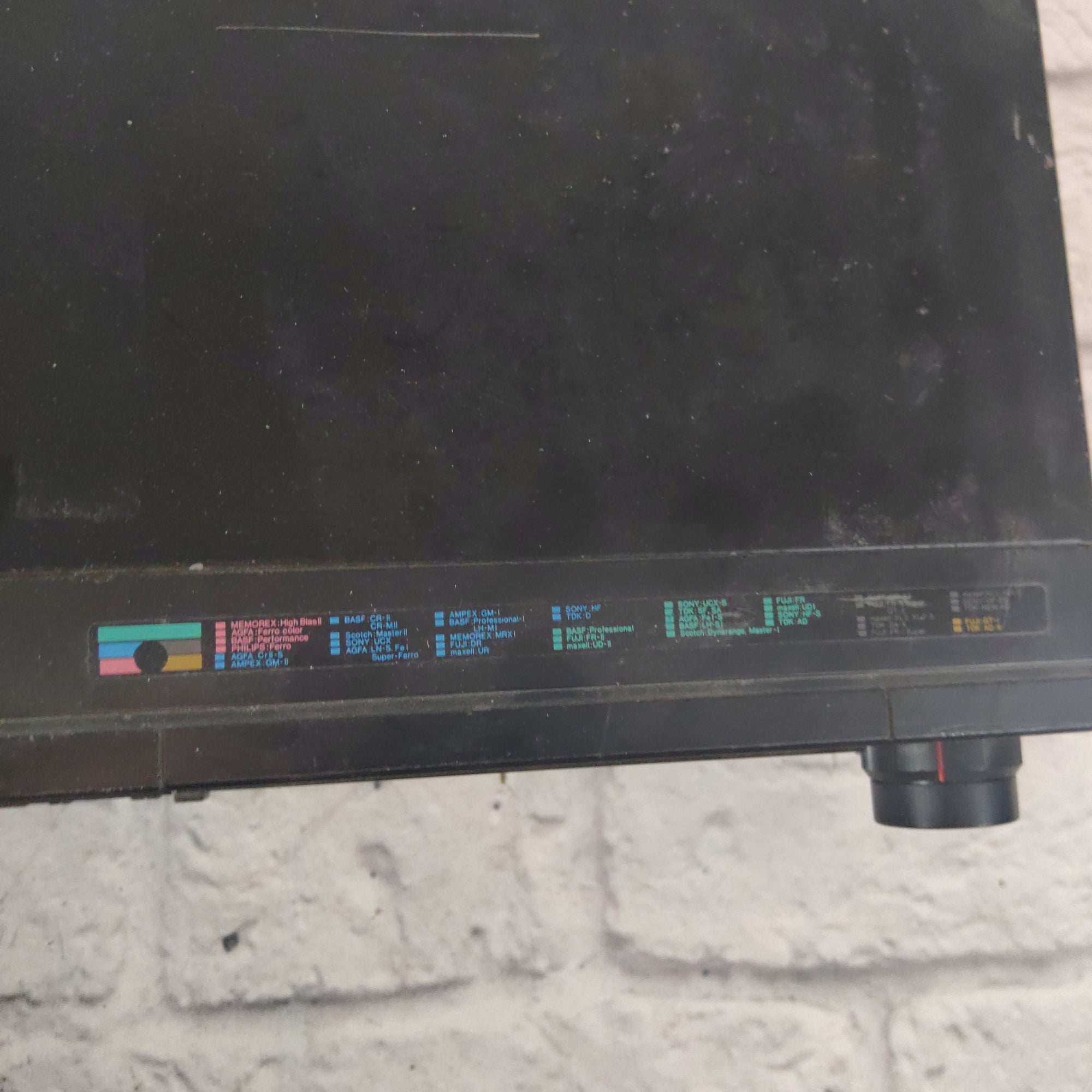 Vintage 1988-89 Aiwa AD-WX808 Stereo Cassette Deck AS-IS