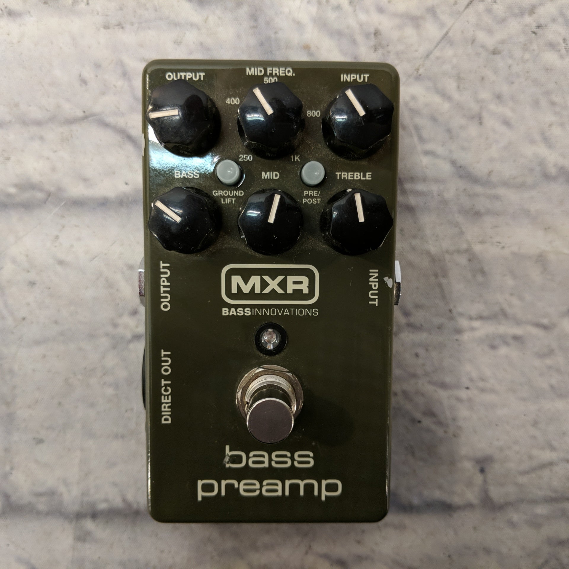 MXR Bass Preamp Pedal