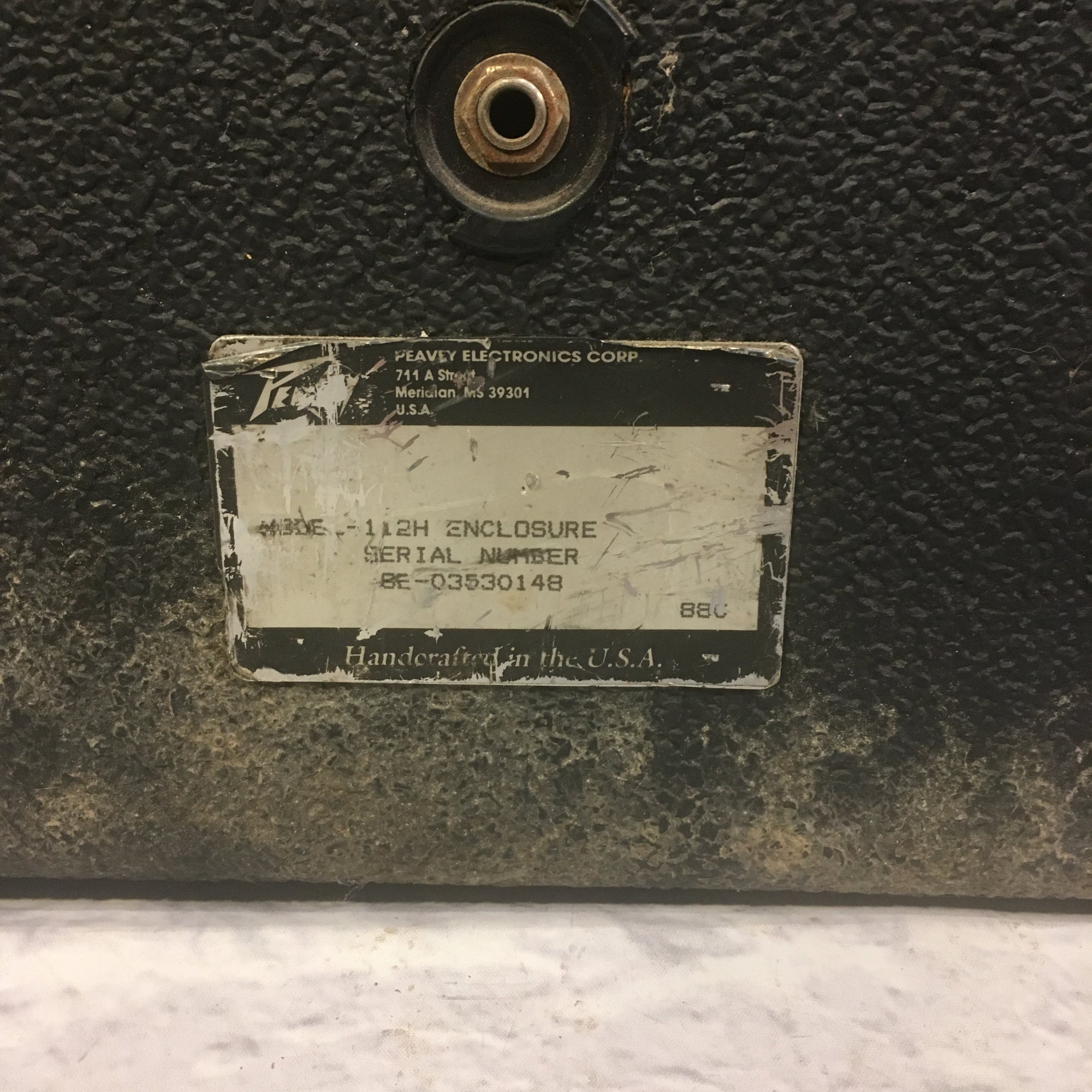 Peavey 112H Speaker Pair (One Tweeter Not Working Sold As-Is)