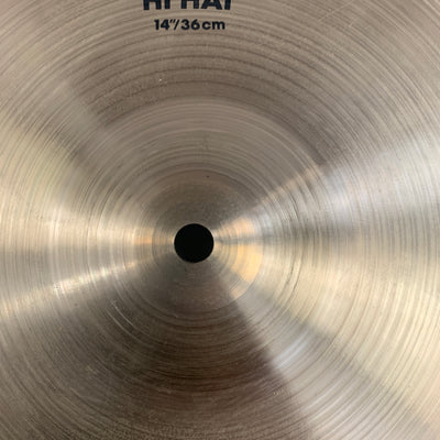 Zildjian 14 New Beat Hi Hat Cymbal Pair - Top is Cracked