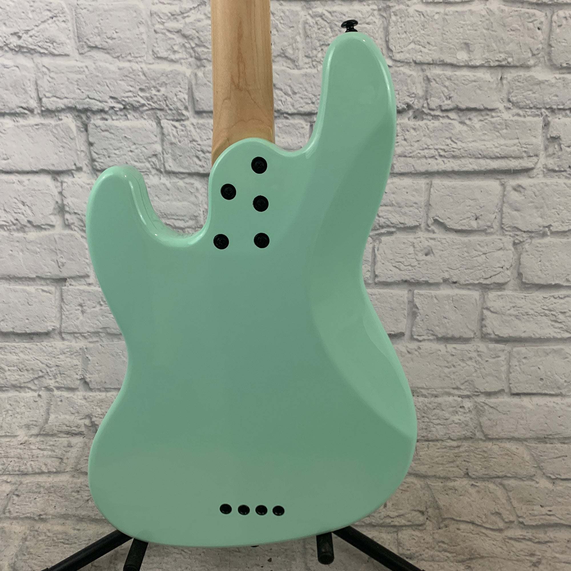Schecter J4 Diamond Series 4 String Bass - Sea Foam Green