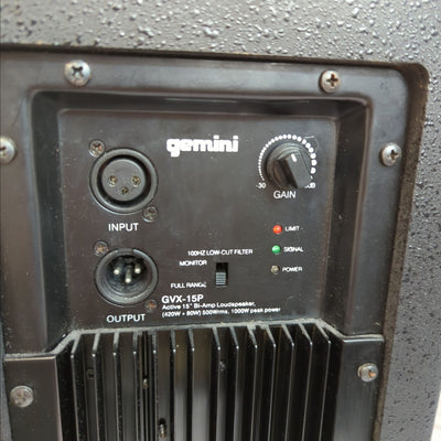 Gemini GVX15P 15 Powered Speaker