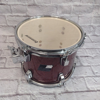 Ludwig Backbeat 5pc Drum Kit Wine Red Sparkle