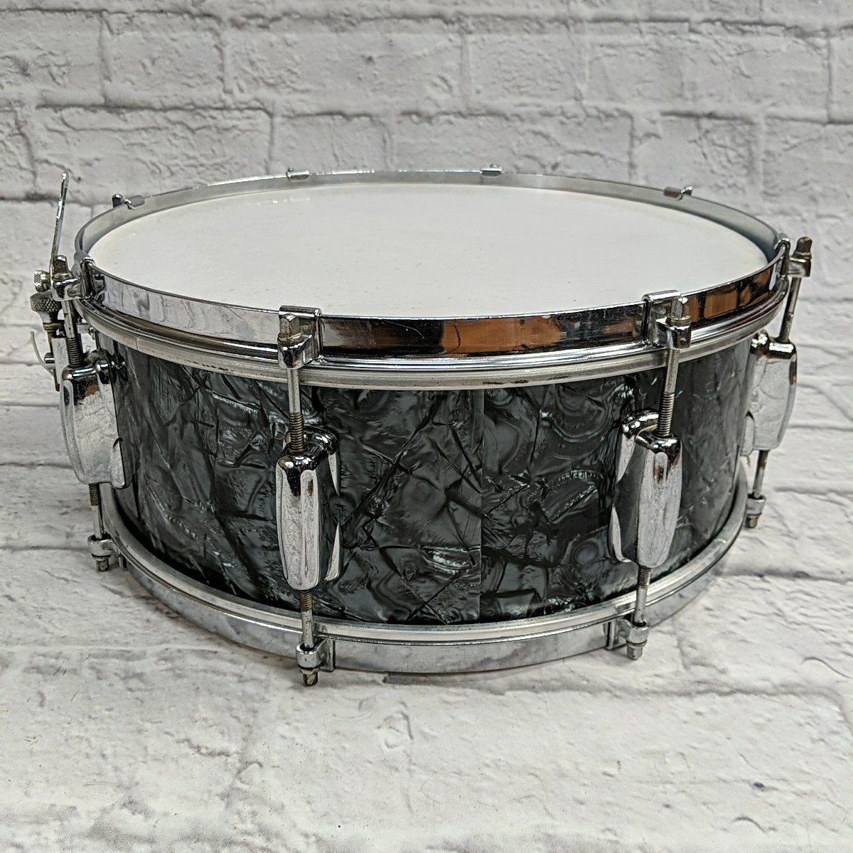 Slingerland 14x5 Radio King Snare 1958 Black Diamond Pearl