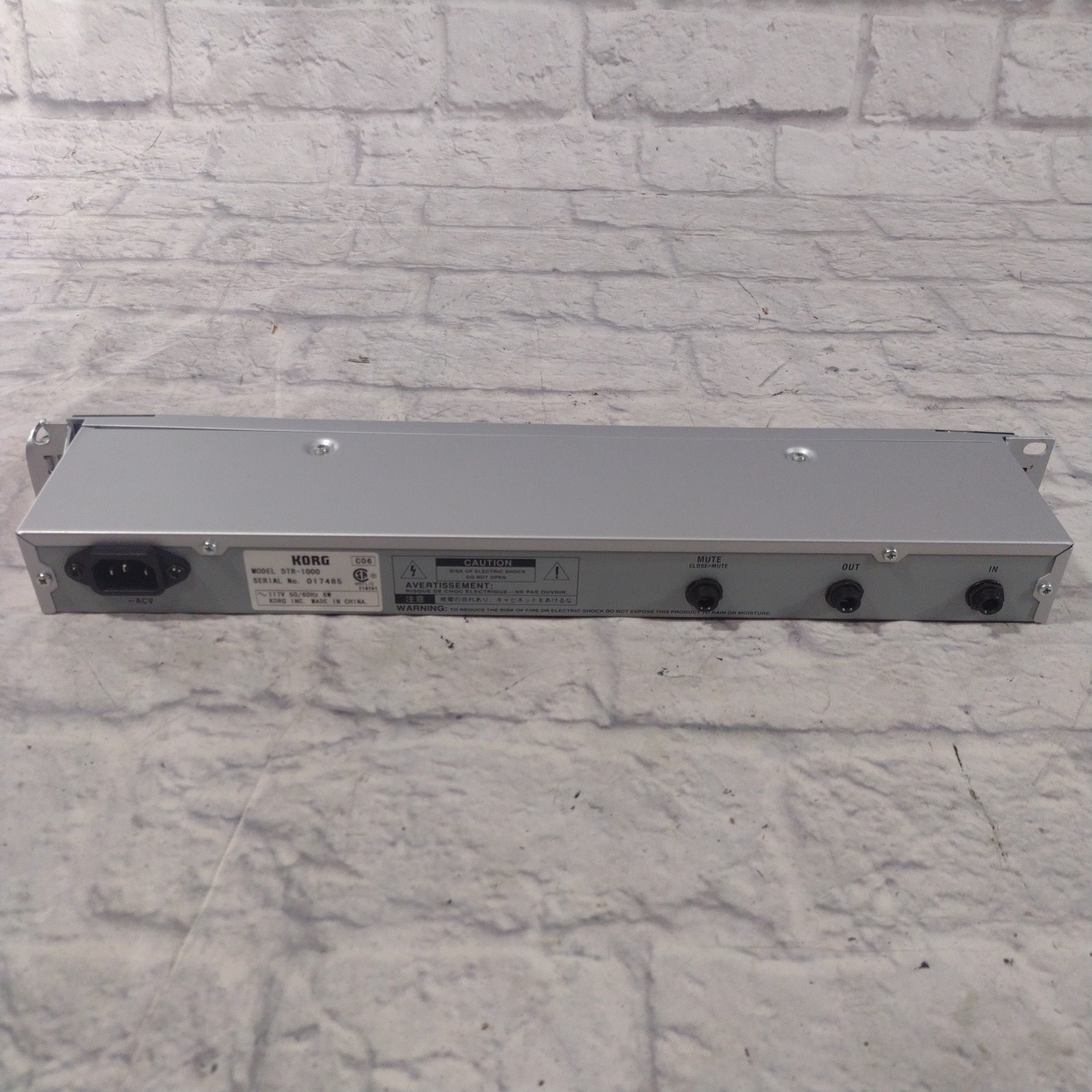 Korg DTR-1000 Rack Tuner